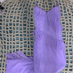 Emerald Sundae Lavender Maxi Dress